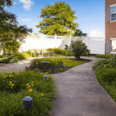 Rocky River-Courtyard